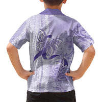 Epilepsy Awareness Family Matching Tank Maxi Dress and Hawaiian Shirt Maile Pikake Lokelani Crown Flower Lei Inspired