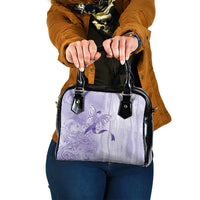 Epilepsy Awareness Shoulder Handbag Maile Pikake Lokelani Crown Flower Lei Inspired LT9 One Size Purple - Polynesian Pride