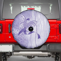 Epilepsy Awareness Spare Tire Cover Maile Pikake Lokelani Crown Flower Lei Inspired LT9 - Polynesian Pride