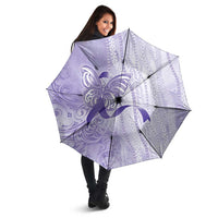 Epilepsy Awareness Umbrella Maile Pikake Lokelani Crown Flower Lei Inspired LT9 - Polynesian Pride