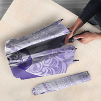 Epilepsy Awareness Umbrella Maile Pikake Lokelani Crown Flower Lei Inspired LT9 - Polynesian Pride