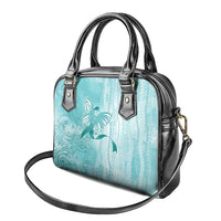 PTSD Awareness Shoulder Handbag Maile Pikake Lokelani Crown Flower Lei Inspired LT9 - Polynesian Pride