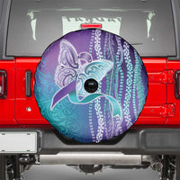 Suicide Prevention Awareness Spare Tire Cover Maile Pikake Lokelani Crown Flower Lei Inspired