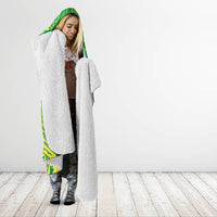 Cook Islands Constitution Day Hooded Blanket Kuki Airani Since 1965 LT9 - Polynesian Pride