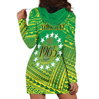 Cook Islands Constitution Day Hoodie Dress Kuki Airani Since 1965 LT9 - Polynesian Pride