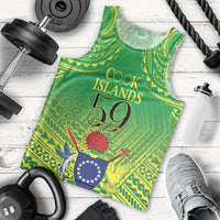 Cook Islands Constitution Day Men Tank Top Kuki Airani Since 1965 LT9 - Polynesian Pride