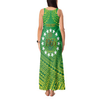 Cook Islands Constitution Day Tank Maxi Dress Kuki Airani Since 1965 LT9 - Polynesian Pride