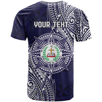 Personalised Tonga Sia'atoutai Theological College T Shirt Since 1948 Special Kupesi Pattern LT9 - Polynesian Pride