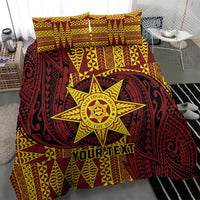 Personalised Tonga Haapai High School Bedding Set Special Kupesi Pattern LT9 - Polynesian Pride