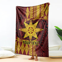 Personalised Tonga Haapai High School Blanket Special Kupesi Pattern LT9 - Polynesian Pride