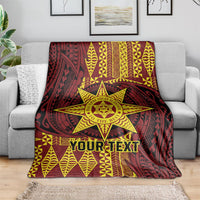 Personalised Tonga Haapai High School Blanket Special Kupesi Pattern LT9 - Polynesian Pride