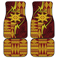 Personalised Tonga Haapai High School Car Mats Special Kupesi Pattern LT9 - Polynesian Pride