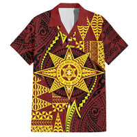 Personalised Tonga Haapai High School Hawaiian Shirt Special Kupesi Pattern LT9 Gold - Polynesian Pride