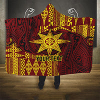 Personalised Tonga Haapai High School Hooded Blanket Special Kupesi Pattern LT9 - Polynesian Pride