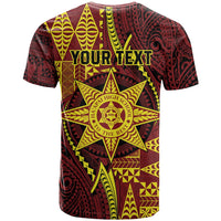 Personalised Tonga Haapai High School T Shirt Special Kupesi Pattern LT9 - Polynesian Pride