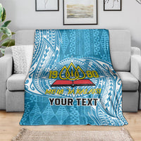 Personalised Tonga Lavengamalie College Blanket Since 1980 Special Kupesi Pattern LT9 - Polynesian Pride