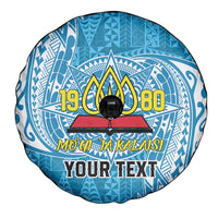 Personalised Tonga Lavengamalie College Spare Tire Cover Since 1980 Special Kupesi Pattern LT9 - Polynesian Pride