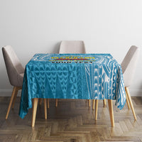 Personalised Tonga Lavengamalie College Tablecloth Since 1980 Special Kupesi Pattern LT9 - Polynesian Pride