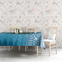 Personalised Tonga Lavengamalie College Tablecloth Since 1980 Special Kupesi Pattern LT9 - Polynesian Pride