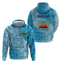 Personalised Tonga Lavengamalie College Zip Hoodie Since 1980 Special Kupesi Pattern