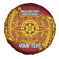 Personalised Tonga Niuatoputapu High School Spare Tire Cover Special Kupesi Pattern LT9 - Polynesian Pride