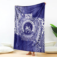 Personalised Tonga Queen Salote College Blanket Kolisi Fefine 1926 Special Kupesi Pattern