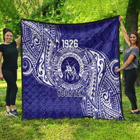 Personalised Tonga Queen Salote College Quilt Kolisi Fefine 1926 Special Kupesi Pattern LT9 - Polynesian Pride