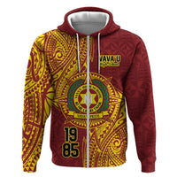 Personalised Tonga Vava'u High School Hoodie Since 1985 Special Kupesi Pattern