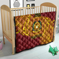 Personalised Tonga Vava'u High School Quilt Since 1985 Special Kupesi Pattern LT9 - Polynesian Pride