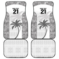 Custom Fiji Rugby Car Mats History Champions World Cup 7s - White