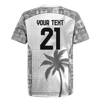Custom Fiji Rugby Rugby Jersey History Champions World Cup 7s - White