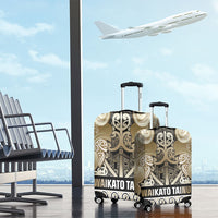 Aotearoa Iwi Waikato Tainui Luggage Cover Maori Wharenui House Tribal Pattern LT9 - Polynesian Pride