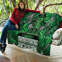 Aotearoa Iwi Ngati Maniapoto Quilt Maori Wharenui House Tribal Pattern LT9 - Polynesian Pride