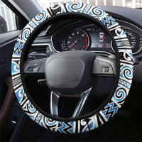 Aotearoa Iwi Ngati Porou Steering Wheel Cover Maori Wharenui House Tribal Pattern LT9 - Polynesian Pride