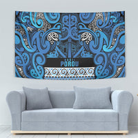 Aotearoa Iwi Ngati Porou Tapestry Maori Wharenui House Tribal Pattern LT9 - Polynesian Pride