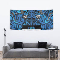 Aotearoa Iwi Ngati Porou Tapestry Maori Wharenui House Tribal Pattern LT9 - Polynesian Pride