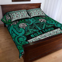 Aotearoa Iwi Ngai Tahu Quilt Bed Set Maori Wharenui House Tribal Pattern LT9 - Polynesian Pride