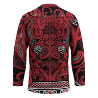 Aotearoa Iwi Ngati Kahungunu Hockey Jersey Maori Wharenui House Tribal Pattern LT9 - Polynesian Pride