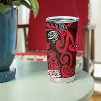 Aotearoa Iwi Ngati Kahungunu Tumbler Cup Maori Wharenui House Tribal Pattern LT9 - Polynesian Pride