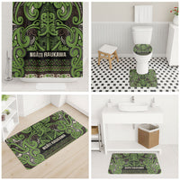 Aotearoa Iwi Ngati Raukawa Bathroom Set Maori Wharenui House Tribal Pattern LT9 - Polynesian Pride