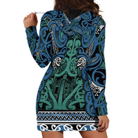 Aotearoa Iwi Ngati Mutunga Hoodie Dress Maori Wharenui House Tribal Pattern LT9 - Polynesian Pride