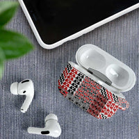 Aotearoa Kowhaiwhai Taniko Patchwork Motifs AirPods Case LT9 - Polynesian Pride