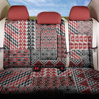 Aotearoa Kowhaiwhai Taniko Patchwork Motifs Back Car Seat Cover