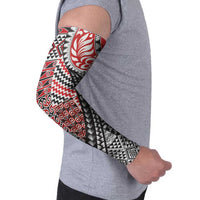 Aotearoa Maori Tribal Tattoo Arm Sleeves Kowhaiwhai Taniko Patchwork Motifs - Polynesian Pride
