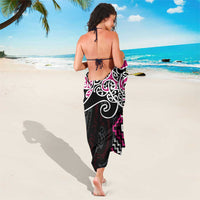 Pink Aotearoa Tukutuku Manawa Tapu Sarong Ta Moko Toi Maori