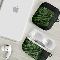 Green Couple Dolphins Maori Polynesian Style AirPods Case LT9 - Polynesian Pride
