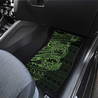 Green Couple Dolphins Maori Polynesian Style Car Mats LT9 - Polynesian Pride