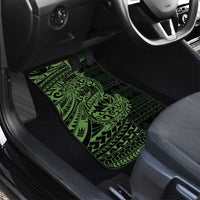 Green Couple Dolphins Maori Polynesian Style Car Mats LT9 - Polynesian Pride