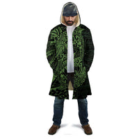 Green Couple Dolphins Maori Polynesian Style Cloak - Polynesian Pride