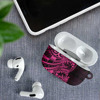 Pink Couple Dolphins Maori Polynesian Style AirPods Case LT9 - Polynesian Pride